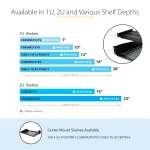 STARTECH-CABSHELF116V