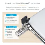 STARTECH-DUALKA10-LAPTOP-LOCK