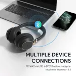 Yealink-BH76 PLUS WITH CHARGING STAND TEAMS BLACK USB-C/