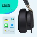 Yealink-BH76 PLUS WITH CHARGING STAND TEAMS BLACK USB-C/
