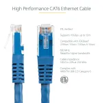 STARTECH-C6PATCH3BL10PK
