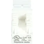 BLACK BOX CORPORATION-C6AJA70-WH-R2-25PAK