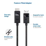 CABLE MATTERS-102103-BLK-1.8M