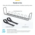 STARTECH-S1MB-DESK-CABLE-TRAY