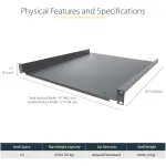 STARTECH-SHELF-1U-20-FIXED-S