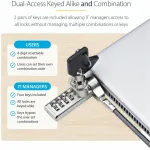 STARTECH-DUALKA10-LAPTOP-LOCK