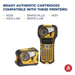 BRADY-M21-750-581-WT
