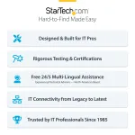 STARTECH-N6PAT1BLS