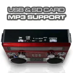 DOLPHIN AUDIO-SP-411BT - RED