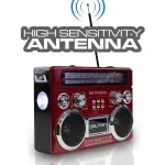 DOLPHIN AUDIO-SP-411BT - RED