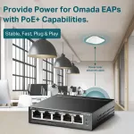 OMADA NETWORKS BY TP LINK-TL-SG105PE