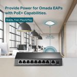 OMADA NETWORKS BY TP LINK-TL-SF1009P