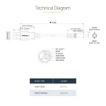 STARTECH-USB2TYPEM2M