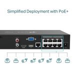 TPLINK-VIGI NVR1008H-8MP