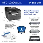 Brother-BRT MFCL2820DWXL