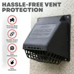 DEFLECTO-HR4BLK/24