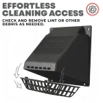 DEFLECTO-HR4BLK/24