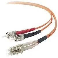Belkin F2F402L0-05M - BELKIN FIBER OPTIC CABLE - FIBER OPTIC - MALE LEFT GENDER - 