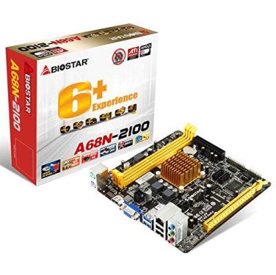 Biostar A68N-2100 - Biostar Motherboard A68N-2100 AMD APU E1-2100 DDR3 16GB SATA