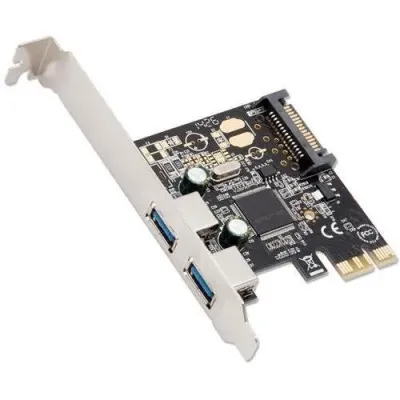 SYBAUSA SD-PEX20158 - PCI-EXPRESS 2.0 X1 USB 3.0 2-PORT CARD