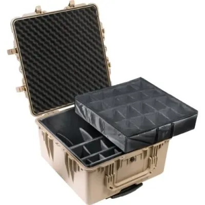 Pelican Products 1640-000-190 - Desert Tan 1640 Transport Case with Foam Insert