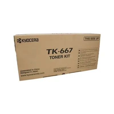 KYOCERA 1T02KP0US0 - TK667 Black Toner Cartridge for High-Quality Prints