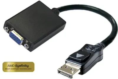 Accell B101B-003B-2 - DISPLAY PORT TO VGA ACTIVE