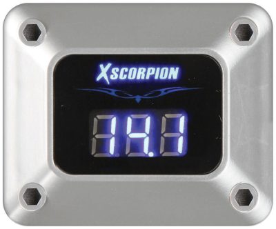 Xscorpion DVM23SB - Xscorpion 3 Digit LED Digital Voltmeter-Silver