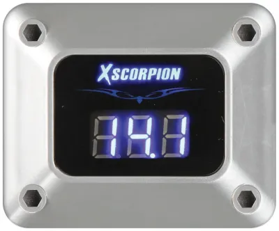 Xscorpion DVM23SB - Xscorpion 3 Digit LED Digital Voltmeter - Silver Finish