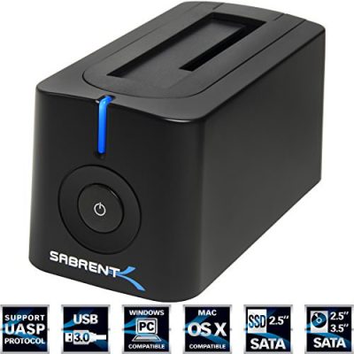 Sabrent DS-UBLK - USB 3.0 SATA HD DOCK STATION