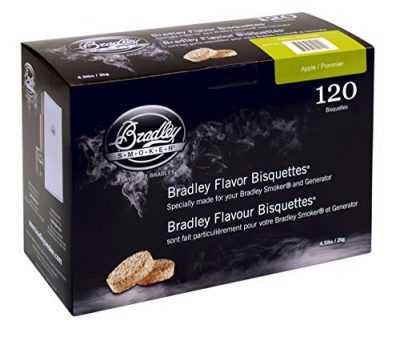 Bradley Smoker BTAP120 - Bradley Apple Bisquettes 120 Pack