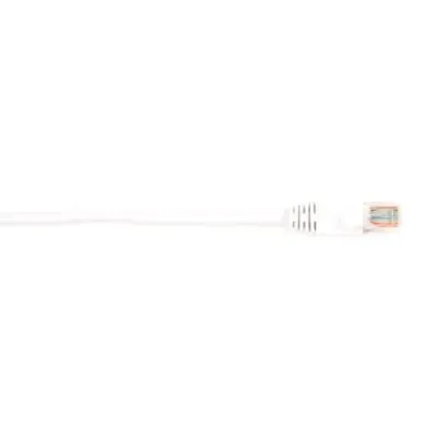 BLACK BOX CORPORATION CAT6PC-001-WH - CAT6 PATCH CABLES WHITE