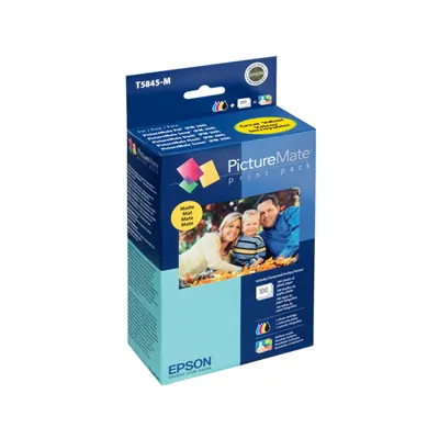 EPSON T5845-M - PictureMate Print Pack Matte