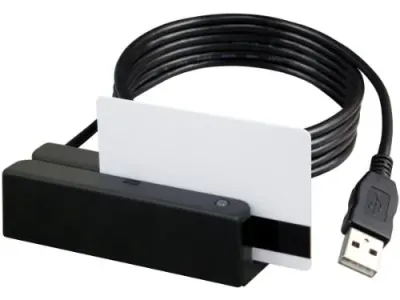 UNIFORM INDUSTRIAL MSR213E-33AUKNR - MSR Data Encryption Swipe Reader with USB Interface