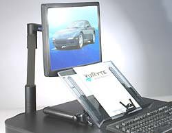 PERIPHERAL LOGIX VUR14DC - ERGONOMIC IN LINE DOCUMENT HOLDER