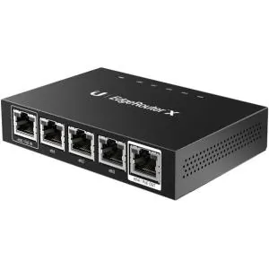 Ubiquiti ER-X-SFP - Ubiquiti EdgeRouter X - 6-Port Gigabit Router with PoE