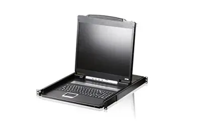 Aten Technologies CL1000N - 19-Inch Integrated LCD Console with Keyboard