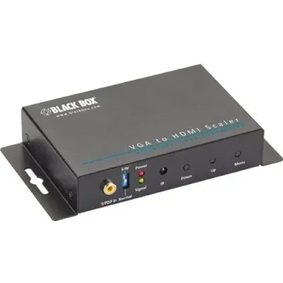 BLACK BOX CORPORATION AVSC-VGA-HDMI-R2 - JUST PLUG IN A VGA CABLE FROM A PC, LAPTOP, OR OTHER VGA SOU