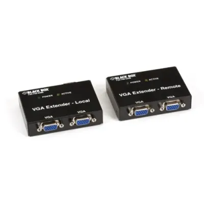BLACK BOX CORPORATION AC555A-R2 - Black Box VGA Video Extender Kit - 2 Local & 2 Remote Ports