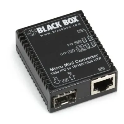 BLACK BOX CORPORATION LMC4000A - Gigabit Ethernet SFP Module for 101001000BT Networking