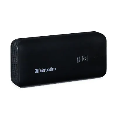 VERBATIM 99207 - 4400mAh Portable Power Pack - USB Charger, Black
