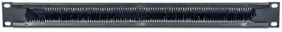 Intellinet 712767 - INTELLINET 1U, WITH BRUSH INSERT CABLE ENTRY PANEL FOR NETWO