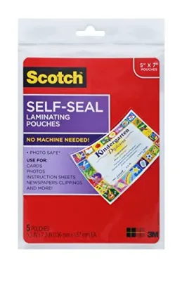 3M PL905 - Glossy Photo Laminating Sheets for Professional Finishing
