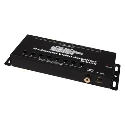 Audiopipe ISMVA8 - Pipemans 8-Channel Video Amplifier Solution