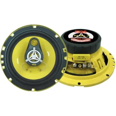 PYLE PLG6.3 - Pyle Gear 6.5-Inch 3-Way Car Speakers - 280 Watts