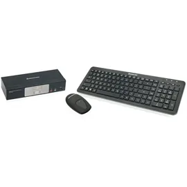 IOGear GCS1934-KM - 4-PORT DISPLAYPORT 1.2 KVMP WITH WIRELESS KEYBOARD AND MOUSE