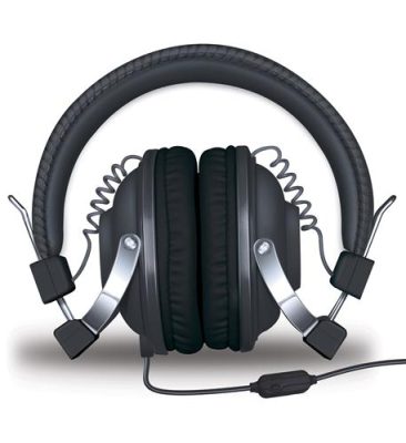 iSound DG-DGHM-5521 - HM-260 Headphones wMic Black