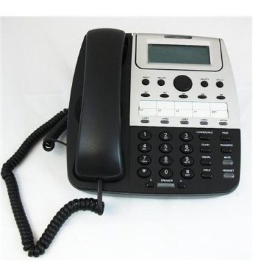 Cortelco ITT-2740 - 274000-TP2-27S Feature 4-Line BLACK