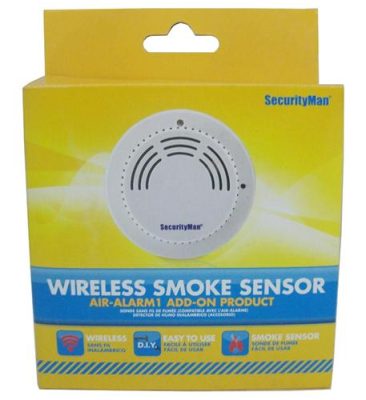 SECURITYMAN SEC-SM-93 - Wireless smoke sensor for SEC-AIR-ALARM1