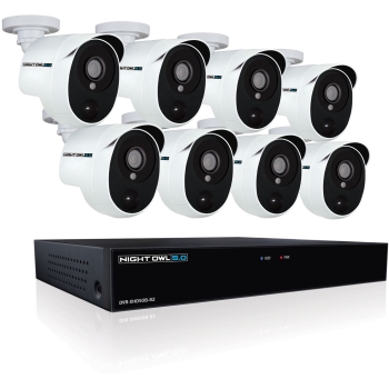 Night Owl XHD502-88P-B - 8CHCAM 5MP HD-DVR 2TB HDD